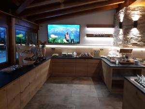 Kuhinja ili čajna kuhinja u objektu Hotel Jagdhof