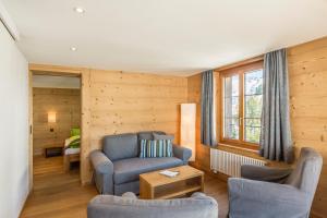 Posezení v ubytování Hotel Des Alpes