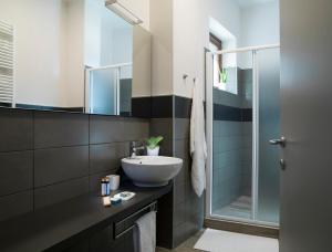 Kúpeľňa v ubytovaní Residenza del Borgo + 37 fotografií