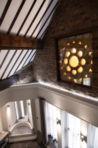 a view from the top of a building with a ceiling at The Glebe Hotel in Liverpool