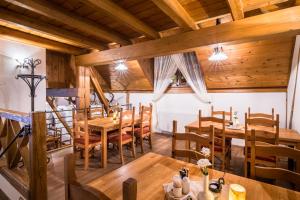 Restaurace v ubytování Wellness Hotel Holzberg