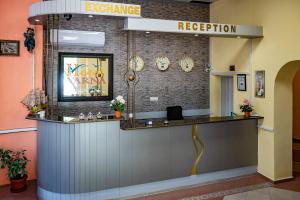 The lobby or reception area at Family Hotel Varna