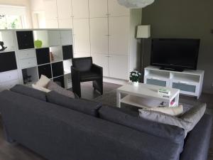 TV a/nebo společenská místnost v ubytování Villa Kokeliko