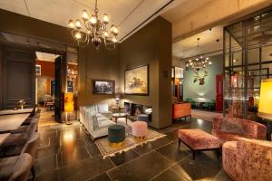Posezení v ubytování Hotel Rittergut Osthoff