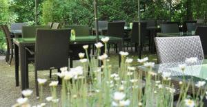 Vonkajšia záhrada v ubytovaní Hotel-Restaurant Moser Pöchlarn