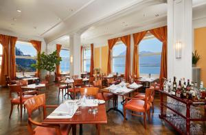 Restaurant o iba pang lugar na makakainan sa Hotel Restaurant Bellevue au Lac