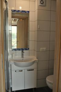 Koupelna v ubytování Gościniec Kaszubski Homestay