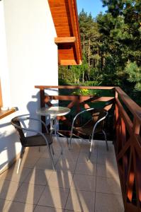 Balkón nebo terasa v ubytování Gościniec Kaszubski Homestay