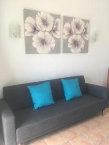 A seating area at Santa Barbara by Placida Mar