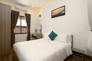 Ένα ή περισσότερα κρεβάτια σε δωμάτιο στο Van apartment
