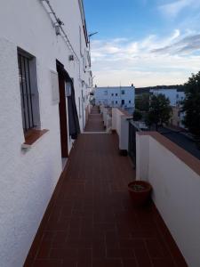 Balkón alebo terasa v ubytovaní Apartamento Dúplex El Monumento
