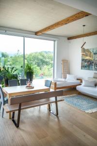 Część wypoczynkowa w obiekcie Ferienappartement Vastu