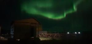an image of the northern lights in the sky at Teriberka Tour in Teriberka