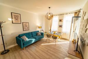 Posedenie v ubytovaní Apartament przy Wyspie Młyńskiej