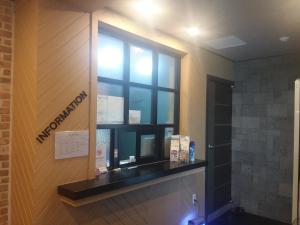 Kuchyň nebo kuchyňský kout v ubytování Ace Hotel
