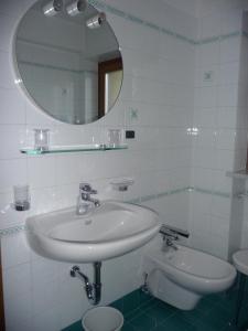 Kúpeľňa v ubytovaní Garni Bonaria