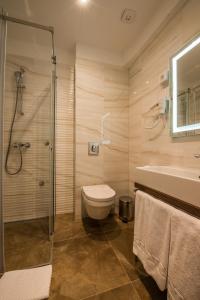 Baðherbergi á Hotel Spa Grad