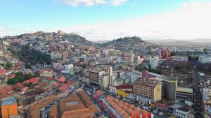 Nespecifikovaný výhled na destinaci Antananarivo nebo výhled na město při pohledu z hotelu