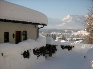 Ferienchalet Panoramablick خلال فصل الشتاء