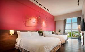 Postel nebo postele na pokoji v ubytování KIP Hotel