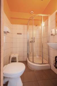 Kúpeľňa v ubytovaní Red Carpet Hostel
