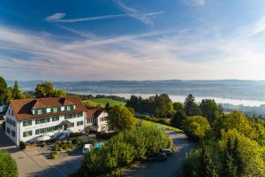 Blick auf Hotel Wassberg aus der Vogelperspektive