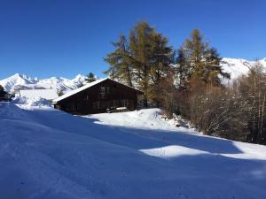 Chalet Pierre Blanche v zimě