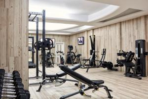 Fitness centrum a/nebo fitness zařízení v ubytování Myconian Imperial - Leading Hotels of the World