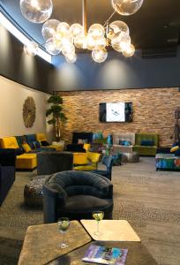 Istumisnurk majutusasutuses Mercure Bordeaux Aéroport