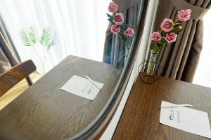 Posezení v ubytování Phuong Tran Apartment and Hotel