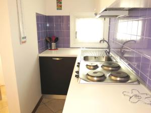 A kitchen or kitchenette at Residence Amarein