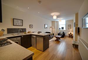 Köök või kööginurk majutusasutuses CS Serviced Apartments