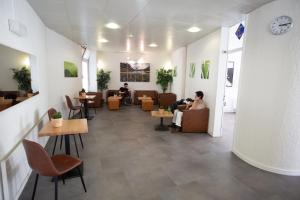 Posezení v ubytování City Hostel Geneva