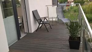 Balkón alebo terasa v ubytovaní Willa Dobryłko II -Apartamenty
