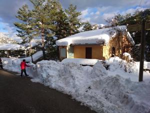 Casa Espinalbet en invierno