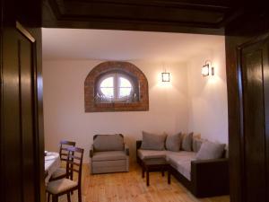 Posezení v ubytování Apartament Katowice - Nikiszowiec