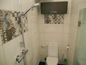Koupelna v ubytování Apartament Katowice - Nikiszowiec