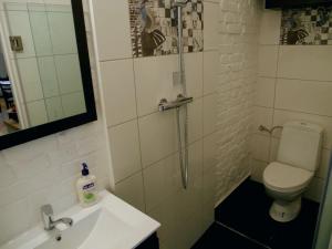 Koupelna v ubytování Apartament Katowice - Nikiszowiec + 9 fotografií