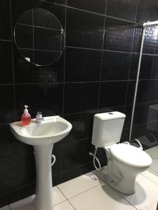 
A bathroom at Maraga Beach Hostel
