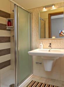 Koupelna v ubytování B&B La Suite Alba Adriatica + 9 fotografií