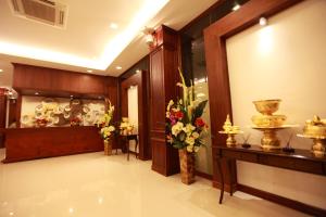Vstupní hala nebo recepce v ubytování Manorom Boutique Hotel