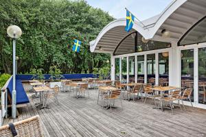 En restaurang eller annat matställe på First Camp Sibbarp-Malmö