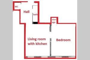 The floor plan of GOOD(wo)MAN'S HOME I