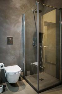 A bathroom at Palazzo Toledano