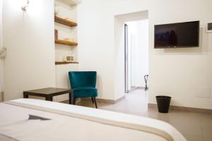 A television and/or entertainment centre at Palazzo Toledano