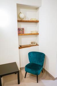 A seating area at Palazzo Toledano