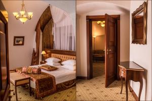 Postel nebo postele na pokoji v ubytování Citadel Gastro Boutique Hotel 
