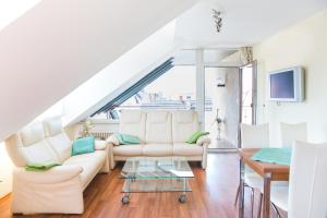 Posezení v ubytování Gästehaus Adler