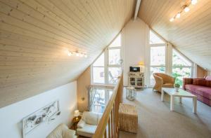 Posezení v ubytování SATAMA Sauna Resort & SPA