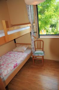 Ένα ή περισσότερα κρεβάτια σε δωμάτιο στο Sulamith Ferienhaus mit Garten +72 φωτογραφίες